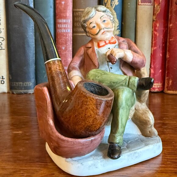 Vintage Lefton Pipe Rest Made of Porcelain - Picture 10 of 17